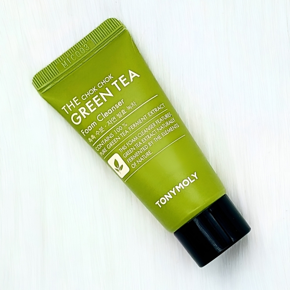🔴 TONYMOLY Chok Chok Green Tea Foam Cleanser - Travel Size